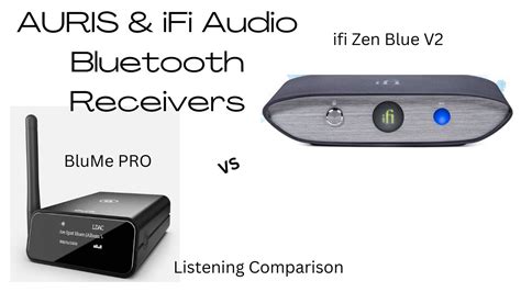 Ifi Audio Zen Blue V Vs Auris Blume Pro Youtube