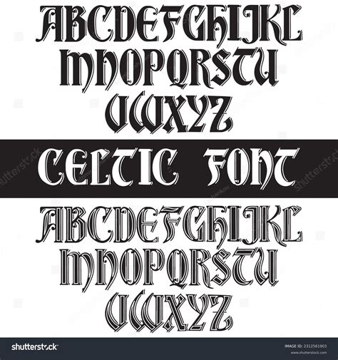 6+ Hundred Celtic Fonts Tattoo Royalty-Free Images, Stock Photos ...