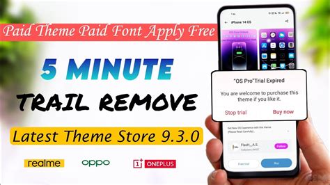 5 Minute Trial Error Permanently Fixed In Realme Oppo Theme How To Use