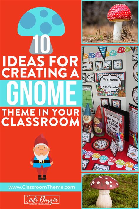 Gnome Classroom Decor Ideas For A Garden Theme In Classroom