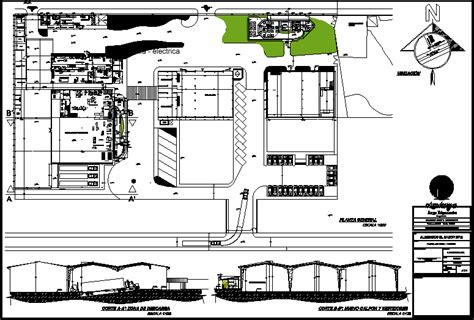 Condiments Factory Shed And Machinery Dwg Plan For Autocad • Designs Cad