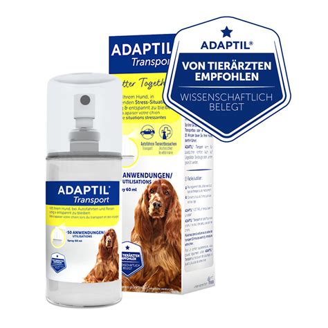 Adaptil Transport Spray Ml Reduziert Reisestress Und Reise Belkeit