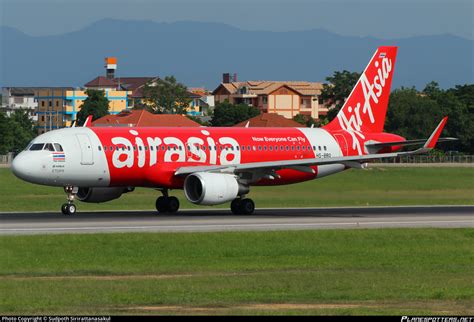 HS BBQ Thai AirAsia Airbus A320 216 WL Photo By Sudpoth