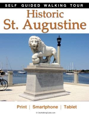 St. Augustine Self-Guided Walking Tour - Mobile and Print with Map ...