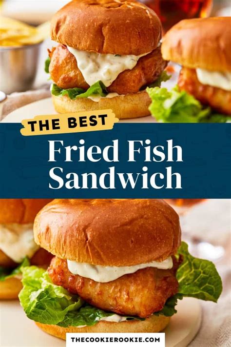 Fried Fish Sandwich Recipe - The Cookie Rookie®