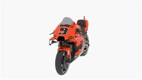 Danilo Petrucci KTM RC16 2021 MotoGP 3D Model By Ilham45