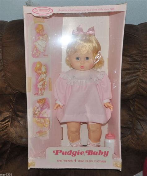 VINTAGE HORSMAN PUDGIE BABY DOLL NIB OLD STOCK 23 INCH TALL