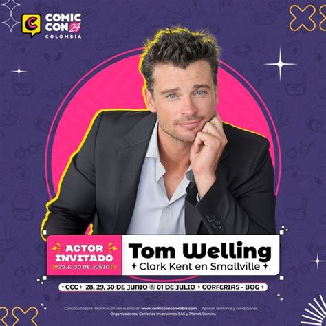 Tom Welling Comic Con Schedule April Brietta