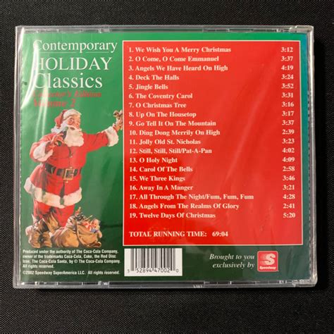 Cd Contemporary Holiday Classics Vol 2 Speedway Coca Cola Promo Chris The Exile Media And