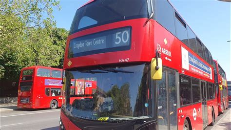 Frv Arriva London Bus Route Stockwell Croydon Town Centre