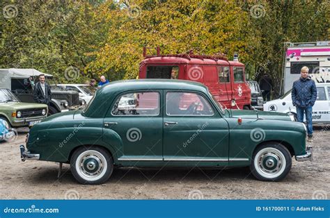 Classic Car Black Mercedes Benz 180 Sedan Driving Editorial Photo Image Of Benz Colors 161700011