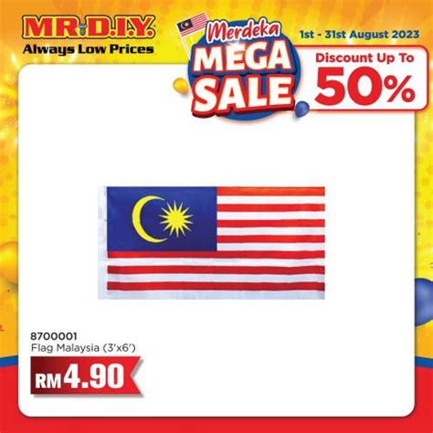 Aug Mr Diy Merdeka Mega Sale Everydayonsales