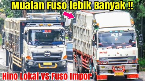 Truk Fuso Vs Hino Muatan Fuso Lebih Banyak UD Quester Hino Tronton