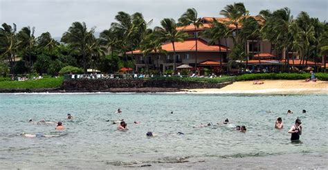 Snorkeling Poipu Beach Park Is Decent, Busy & At A Lovely Beach