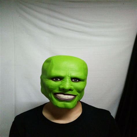 Movie The Mask Jim Carrey Loki Latex Masks Party Halloween Cosplay