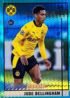 Jude Bellingham 2020 Topps Merlin Chrome UEFA Champions League 31 Aqua