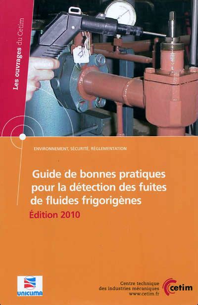 Guide de bonnes pratiques pour la détection des fuites de fluides