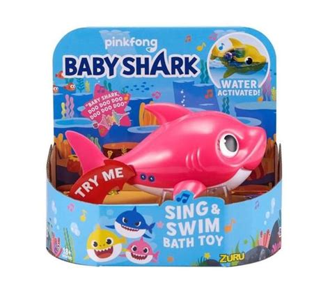 Requins Jouet De Bain Baby Shark Rose Jeux d éveil Jouets 1er âge BUT