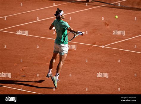 Lorenzo Musetti Of Italy During The French Open Grand Slam Tennis