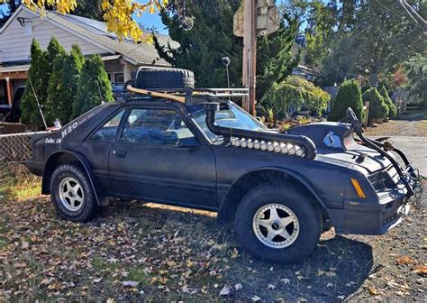 Four By Fox A Fox Mustang Prepped For Off Road Competition