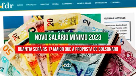 PT anuncia nova proposta de AUMENTO no SALÁRIO MÍNIMO 2023 Confira os