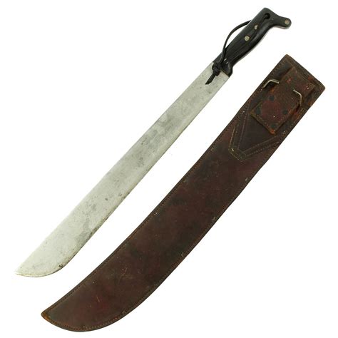 Original Us Wwii Collins And Co Legitimus Long Jungle Machete With Le