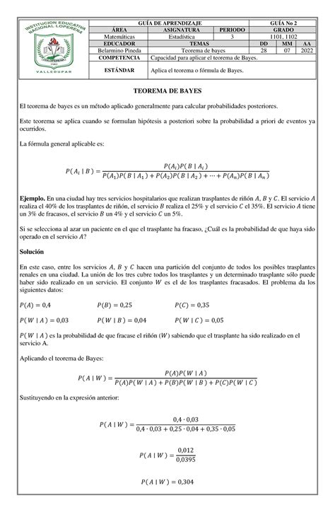 Estad Stica Gu A De Aprendizaje Gu A De Aprendizaje Asignatura Rea