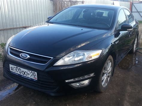 Домашняя мойка, полировка и наблюдения — Ford Mondeo IV, 2,3 л, 2011 ...