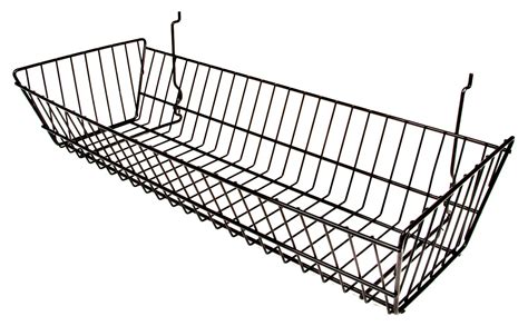 Slatwall Gridwall Display Baskets Large Wire Display Baskets