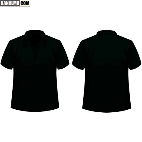 Detail Gambar Sketsa Baju Hitam Polos Berkerah Koleksi Nomer 2