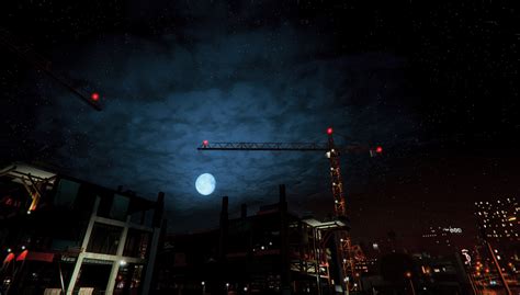 Starry Night 2k Sky And Moon Gta 5 Mods