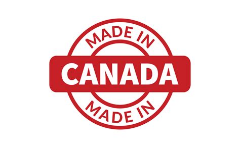 Made In Canada Rubber Stamp Vector Art At Vecteezy