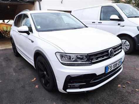 Troc Echange Volkswagen Tiguan Tdi Dsg Pack R Line Kms