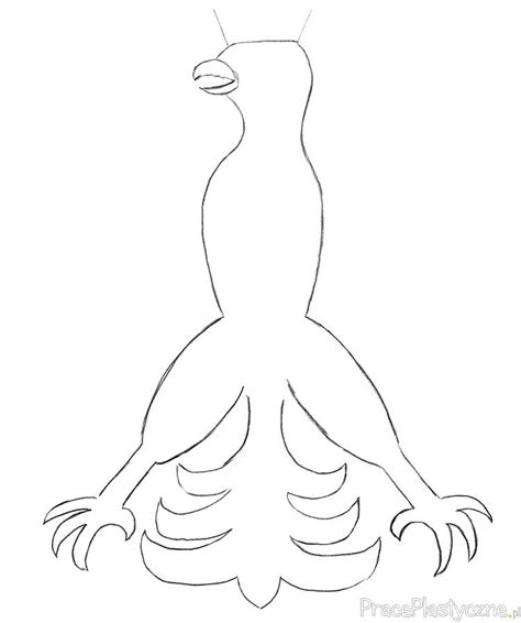 Szablon orzeł godło Dinosaur coloring pages Rainbow crafts