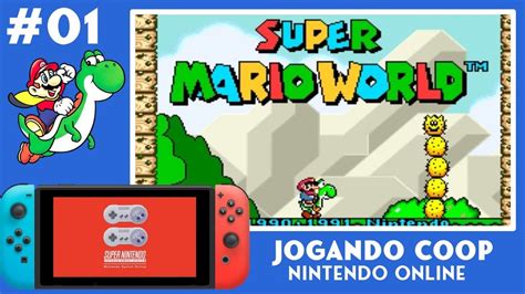 Super Mario World Nintendo Switch Online AO VIVO COOP YouTube