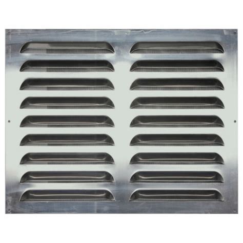 Centrale Brico Grille D A Ration Aluminium Naturel L X L Cm