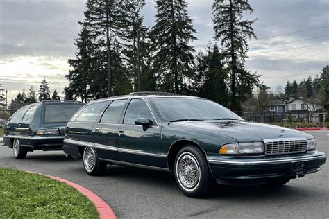 No Reserve 1993 Chevrolet Caprice Classic Wagon Wmatching Trailer For