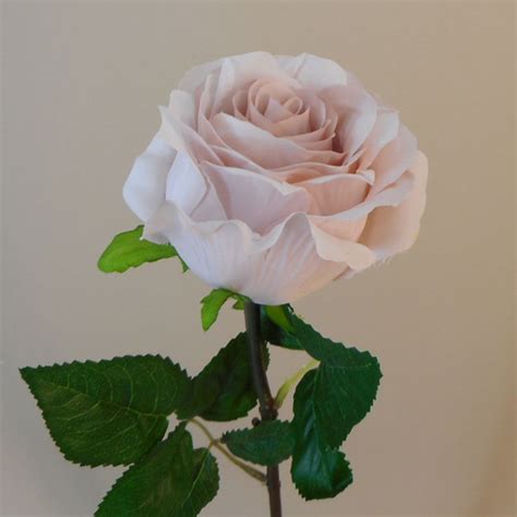 Artificial Rose Bud Nude 48cm Artificial Flowers