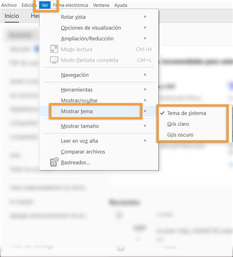 Visualización de archivos PDF y preferencias de visualización Adobe