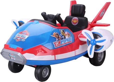 Bang Toys Avião Elétrico Patrulha Canina 12v Recarregável Azul Amazon