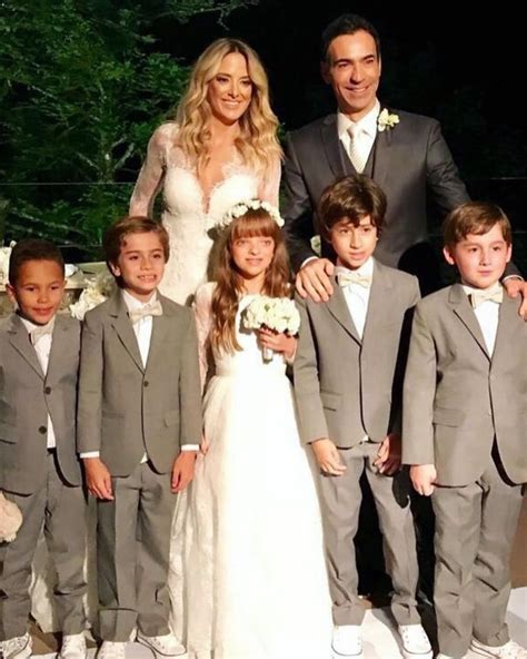 Ticiane Pinheiro comemora 6 anos de casamento César Tralli Que