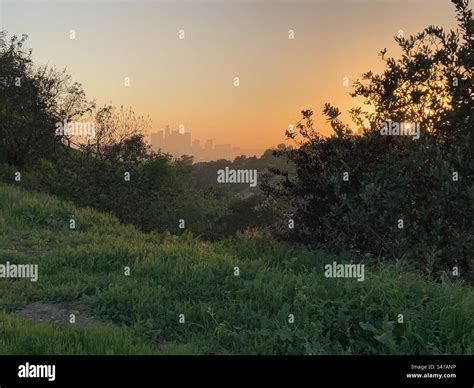 Los Angeles Sunset Stock Photo - Alamy