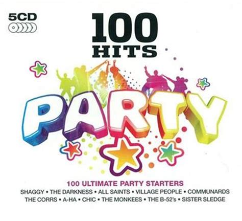 100 Hits Party 5cd Diverse Artister Powermaxxno