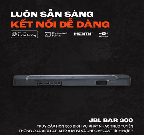 Loa Thanh Soundbar JBL Bar 300 Loahathay Vn