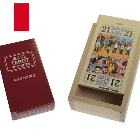 Boite Tarot Tilleul Naturel D Co Avec Jeu D Tabletterie Des Lacs