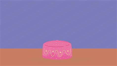 Birthday Cake With Candles Animation Stock Motion Graphics SBV ...