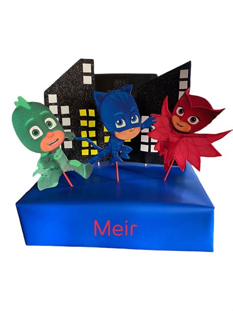 Pj Masks Birthday Party Birthday Party Decorations Birthday Parties