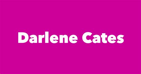 Darlene Cates - Spouse, Children, Birthday & More