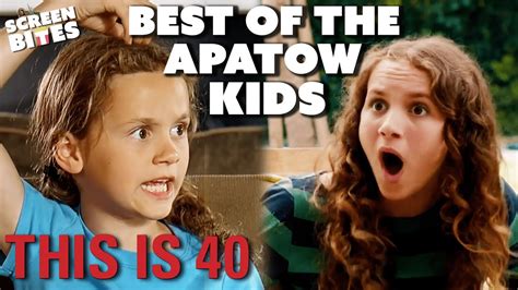 Maude And Iris Apatow Funniest Scenes Knocked Up And This Is 40 Screen Bites Youtube