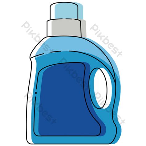 Drawing Blue Laundry Detergent Png Images Psd Free Download Pikbest